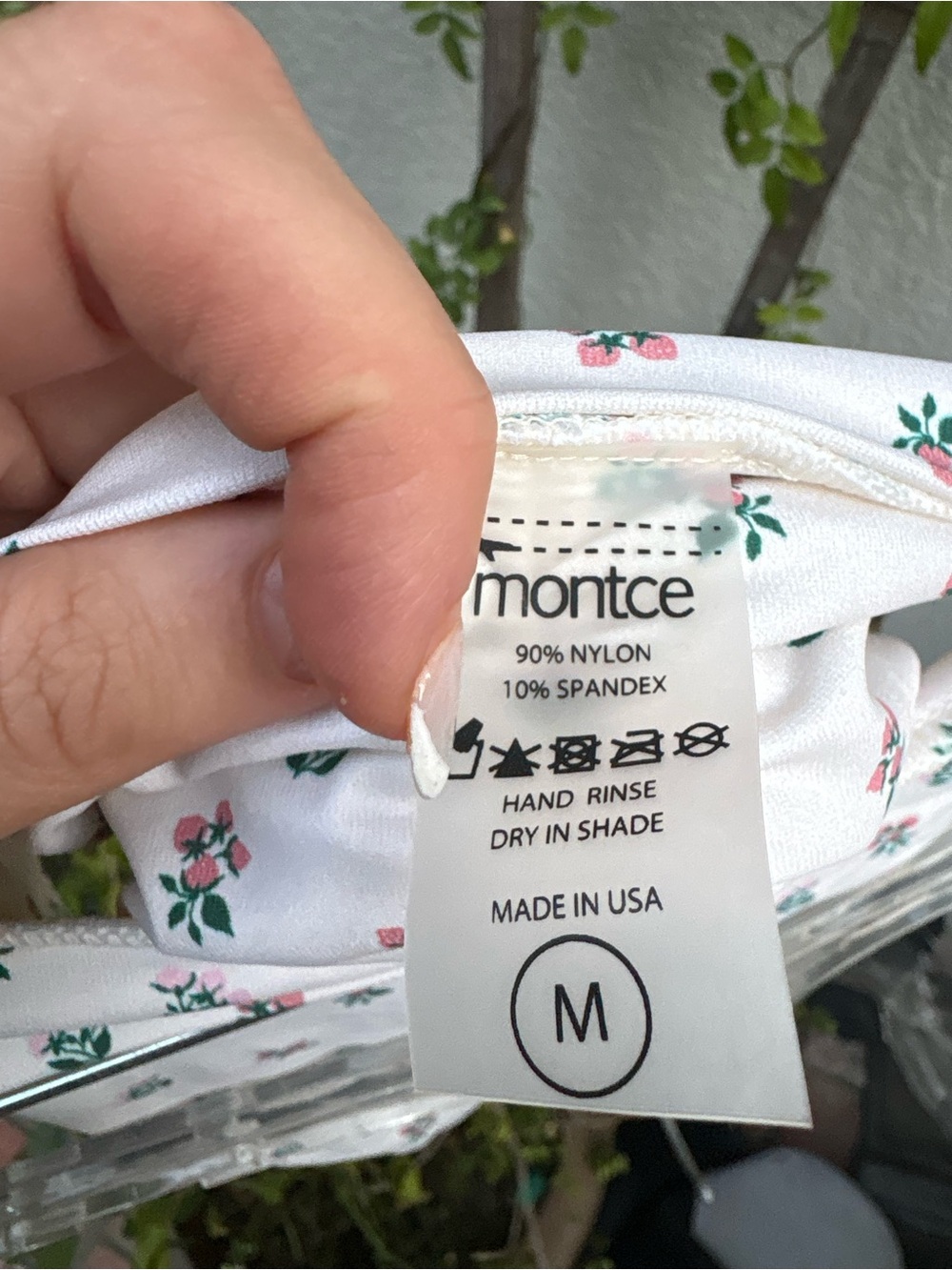 Montce Fruity Floral Kayla Bikini Top + Paulina Bikini Bottom NWT! - Picture 12 of 12